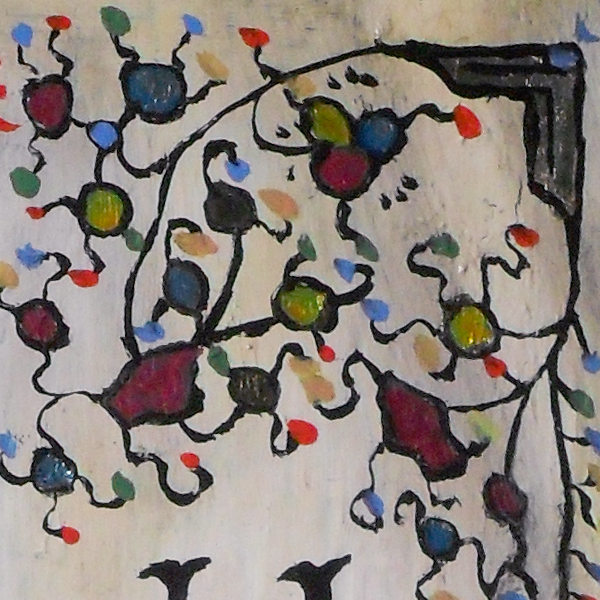 And here are some of the coloured balls that are created by putting transparent colours onto silver leaf. Copyright (c)2016 Paul Alan Grosse