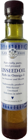 Cold-Pressed Linseed Oil - the starting material. Copyright (c)2019 Paul Alan Grosse