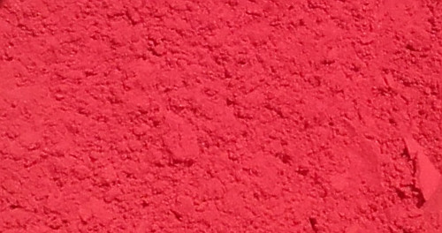 Vermilion pigment. Copyright (c)2019 Paul Alan Grosse