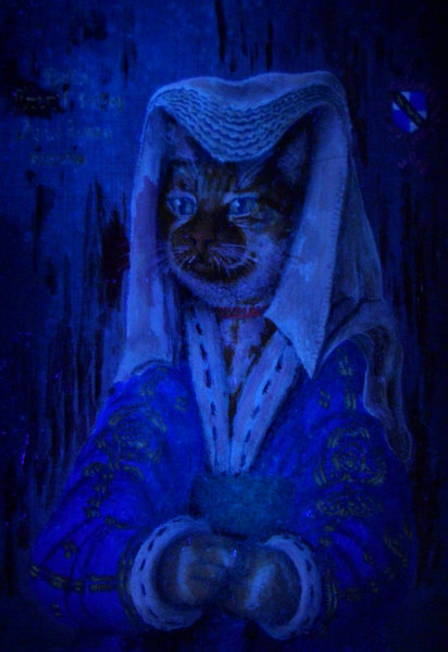 'Bella' - AEtatis Suae vij. Anno domini mmxvj (Age seven, 2016AD). Traditional 15th century Netherlands headdress and blue and gold brocade top with white fir and ermine trim to cuffs and collar. Copyright (c)2016 Paul Alan Grosse 'Bella' - AEtatis Suae vij. Anno domini mmxvj (Age seven, 2016AD). Traditional 15th century Netherlands headdress and blue and gold brocade top with white fir and ermine trim to cuffs and collar. Copyright (c)2016 Paul Alan Grosse