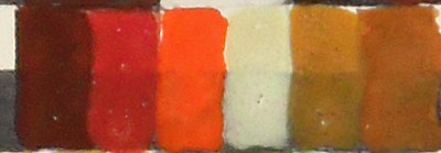 Tempera varnish paint sample plain