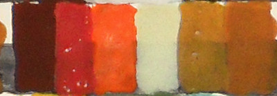 Tempera varnish paint sample plain