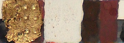 Tempera varnish paint sample varnished Tempera varnish paint sample varnished