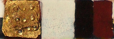Tempera varnish paint sample varnished Tempera varnish paint sample varnished