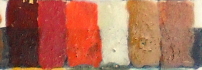 Tempera varnish paint sample varnished Tempera varnish paint sample varnished