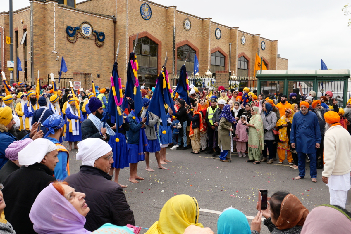 Derby: Vaisakhi Nagar Kirtan 20230416 Copyright (c)2023 Paul Alan Grosse. All Rights Reserved.