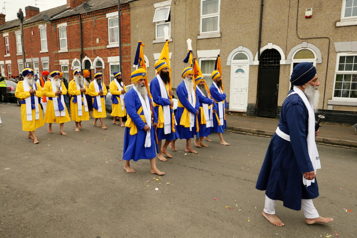 Derby: Vaisakhi Nagar Kirtan 20230416 Copyright (c)2023 Paul Alan Grosse. All Rights Reserved.