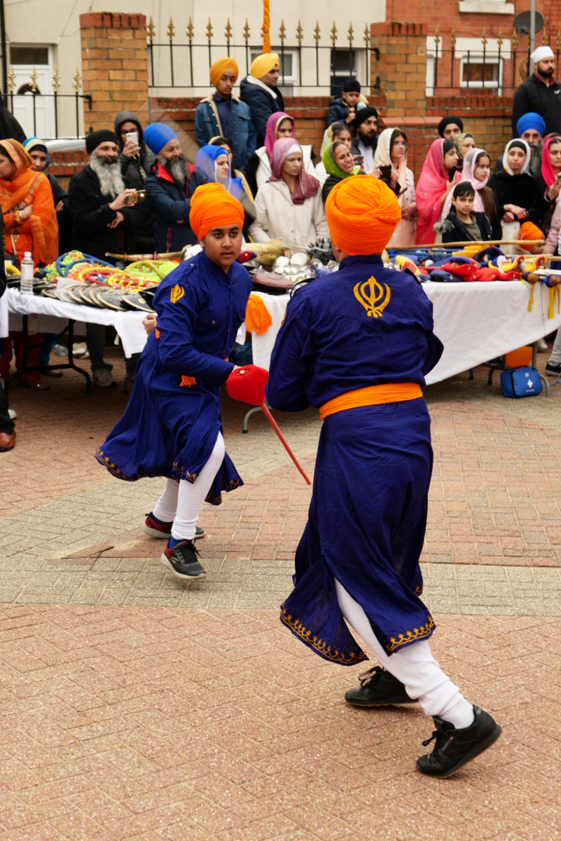 Derby: Vaisakhi Nagar Kirtan 20230416 Copyright (c)2023 Paul Alan Grosse. All Rights Reserved.