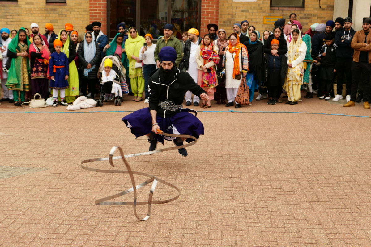 Derby: Vaisakhi Nagar Kirtan 20230416 Copyright (c)2023 Paul Alan Grosse. All Rights Reserved.