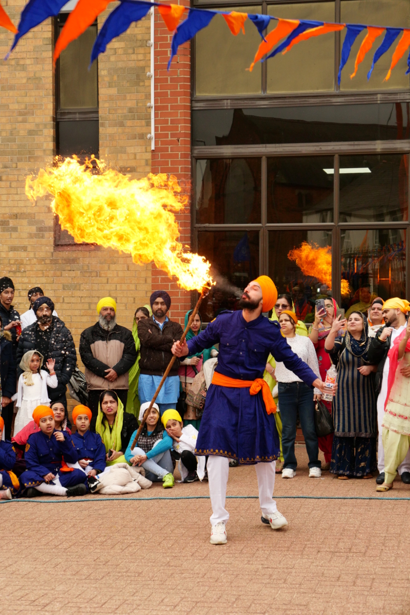 Derby: Vaisakhi Nagar Kirtan 20230416 Copyright (c)2023 Paul Alan Grosse. All Rights Reserved.