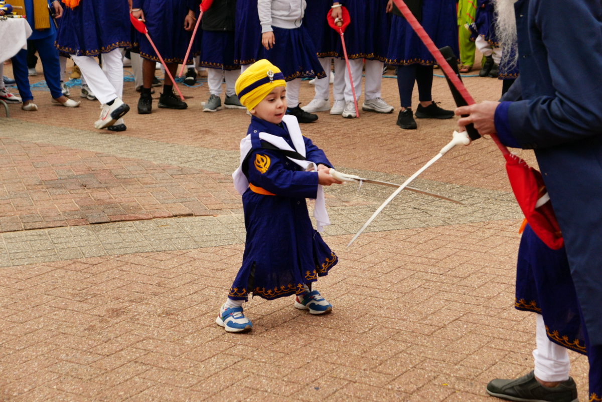 Derby: Vaisakhi Nagar Kirtan 20230416 Copyright (c)2023 Paul Alan Grosse. All Rights Reserved.