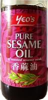 The pure oil from roasted sesame seeds.