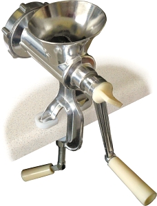 Cast aluminium alloy mincer - these are nice and strong...